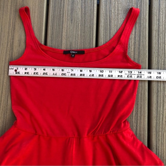 Quince Vibrant Red Fit & Flare Dress Size S - Picture 5 of 9